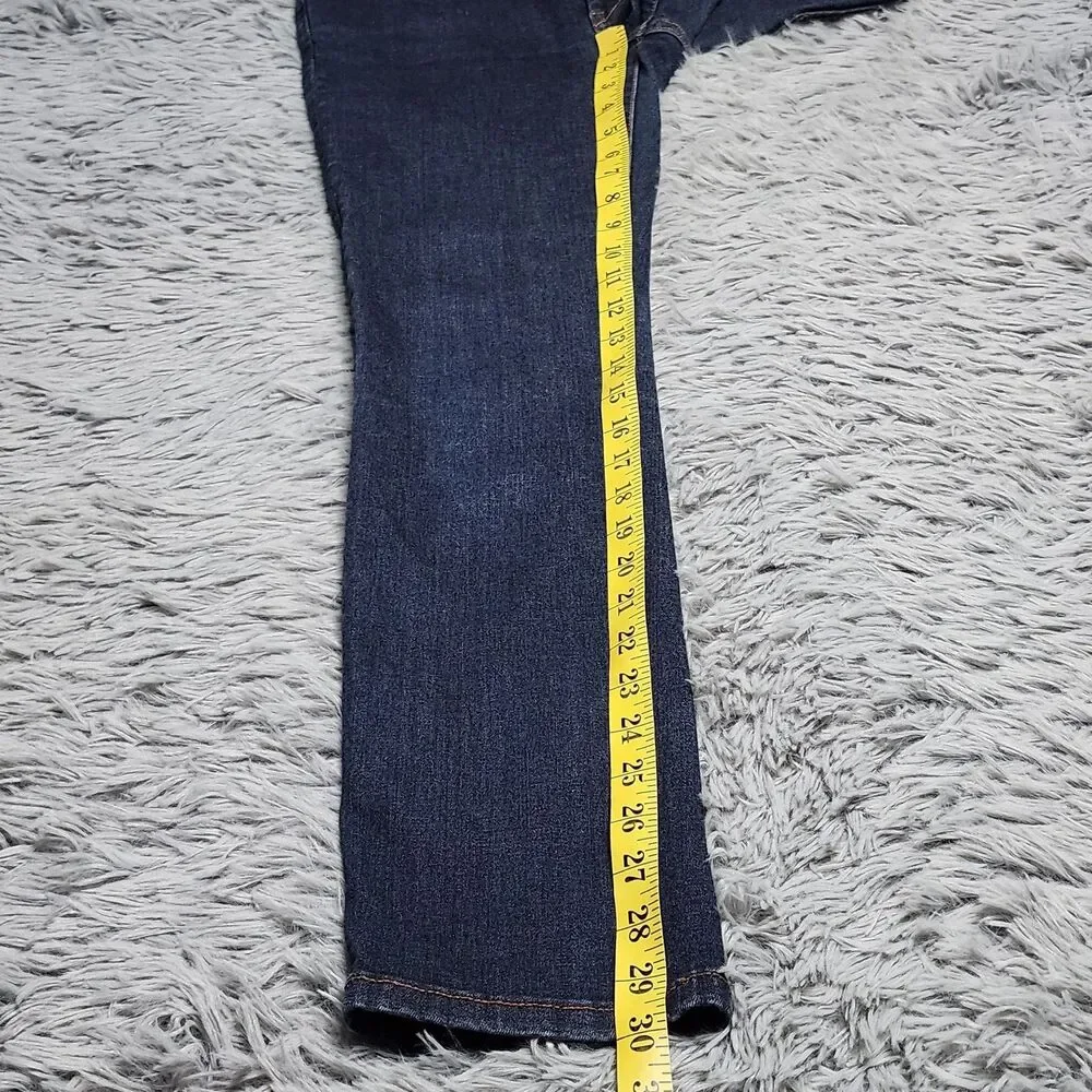 Banana Republic Jeans Womens 26P Dark Wash Skinny Stretch Denim Classic Fit‎
